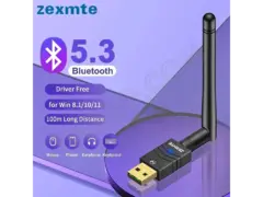 Zexmte USB Bluetooth 5.3 адаптер 100 м (HCI 12.513 / LMP 12.513) [Win 8.1/10/11] - 6
